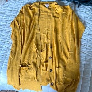 Mustard cardigan
